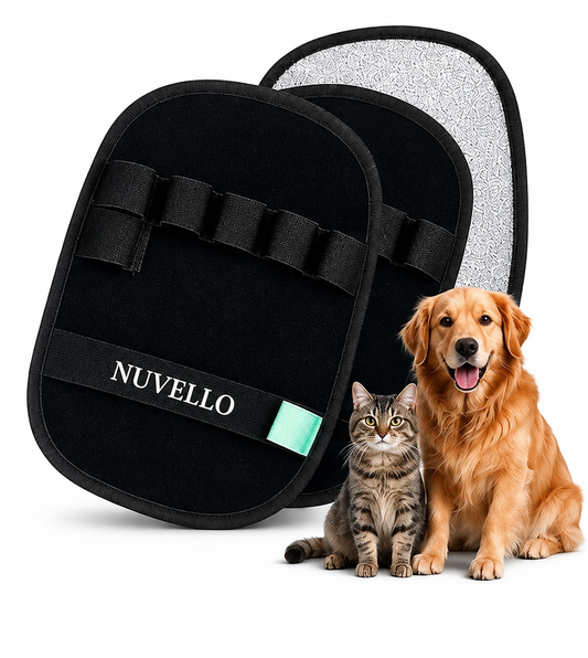 NUVELLO FurAway™ Pet Hair Removal Gloves – 2-Pack